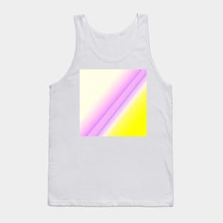 yellow pink white abstract texture Tank Top
